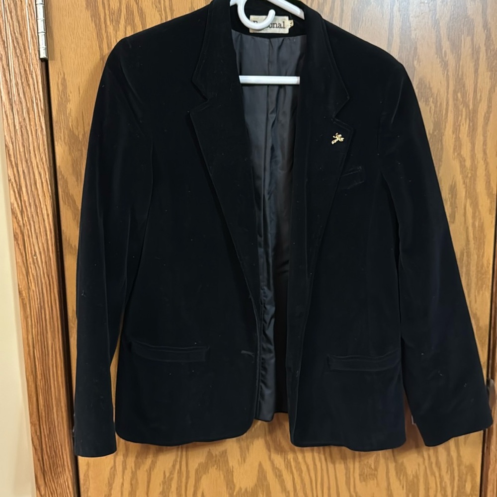 Personal crushed velvet Jacket